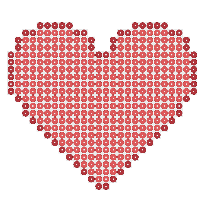 Heart 29×29