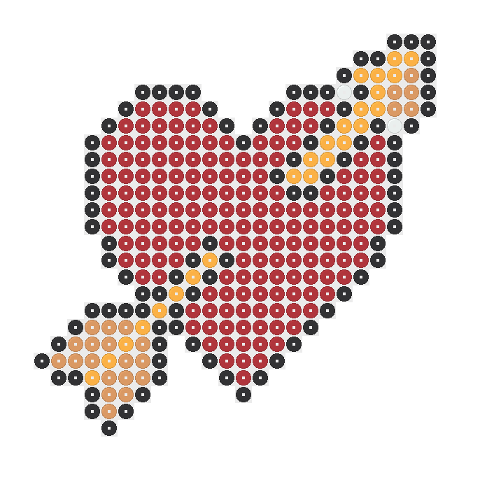 Heart Arrow 29×29