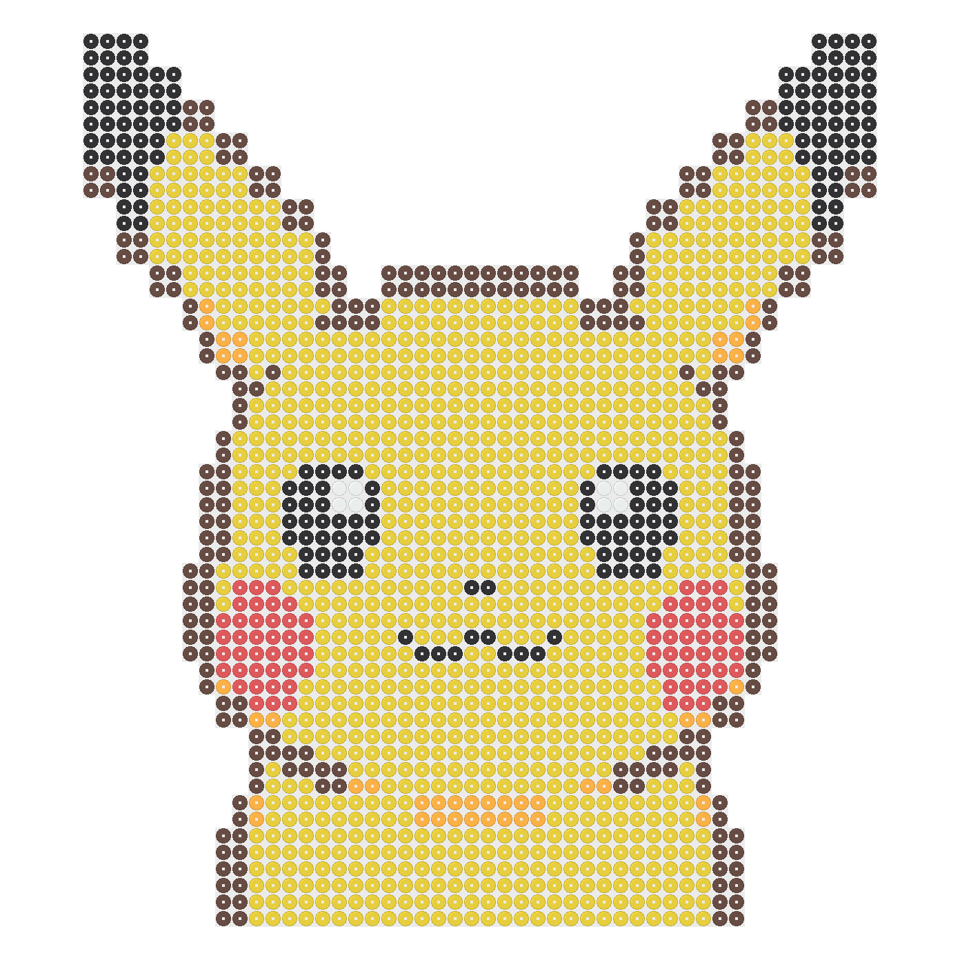 Easy Pikachu 58×58